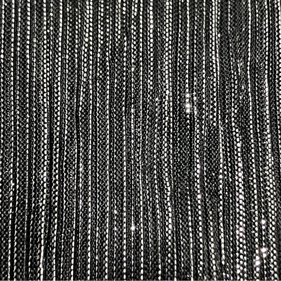 Isabel Marant Étoile Beatrice Gunmetal Metallic Skirt Size 38 - Picture 15 of 16